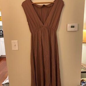 Neu Nomads Belize Dress in Terra XS